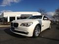 2009 Mineral White Metallic BMW 7 Series 750i Sedan  photo #1