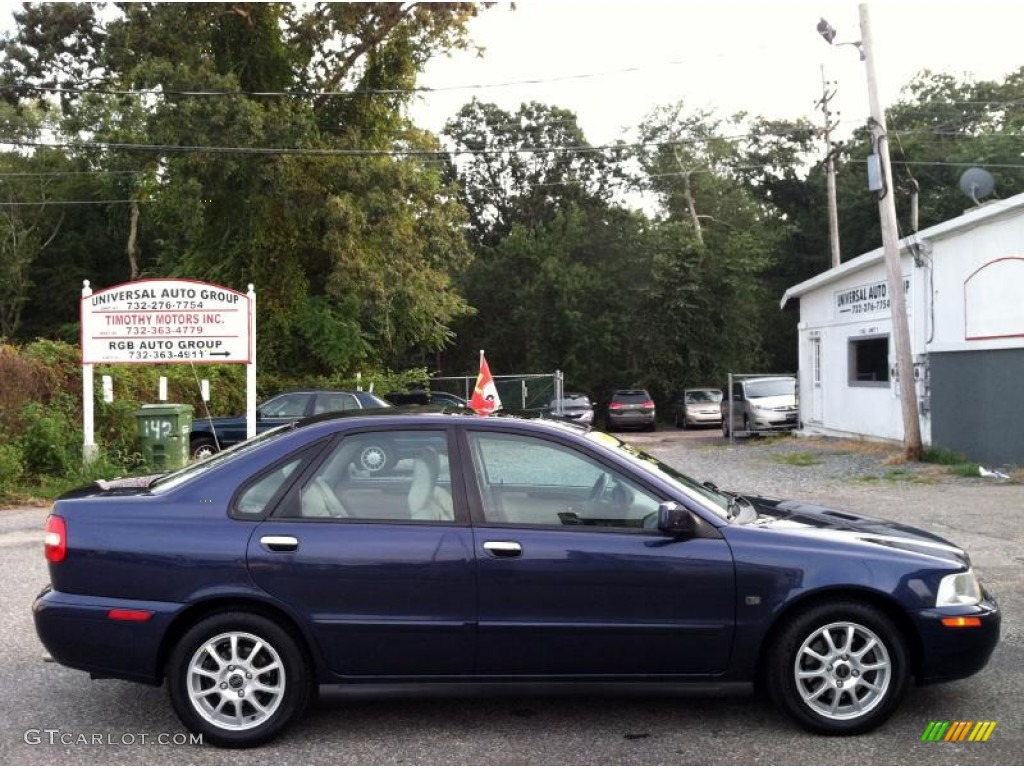 2003 S40 1.9T - Dark Blue / Taupe/Light Taupe photo #8