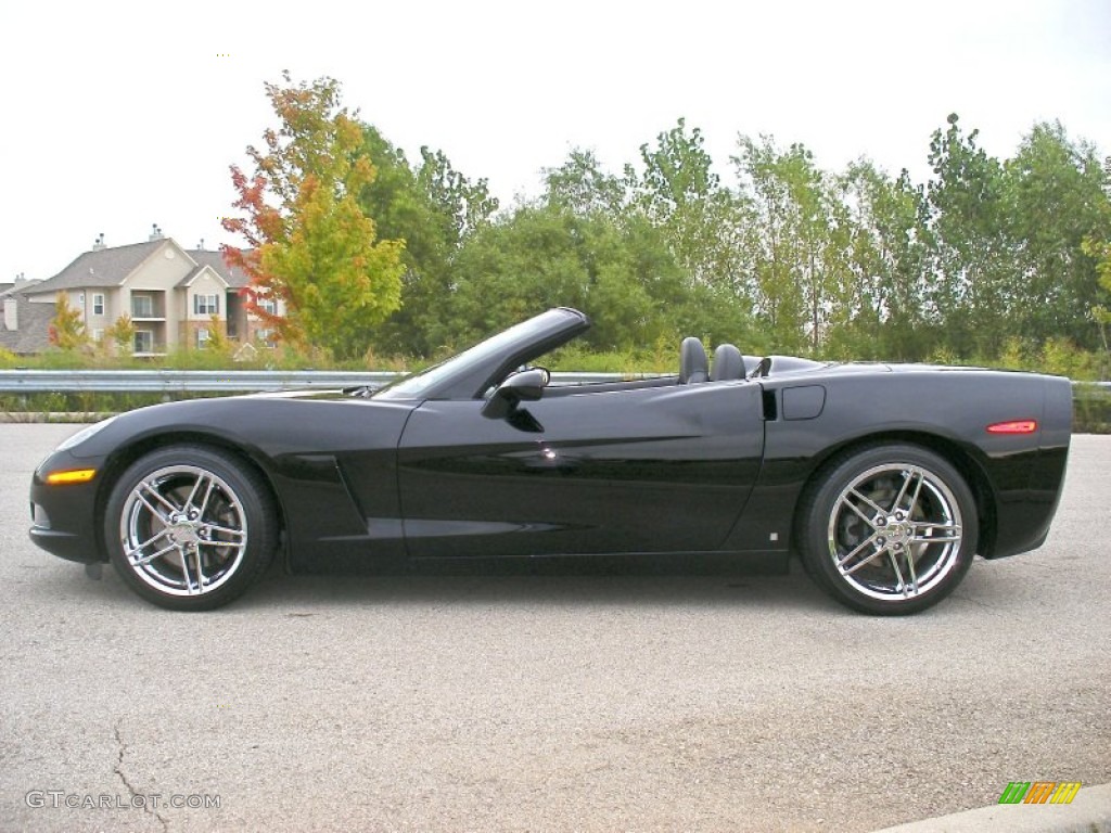 Black 2006 Chevrolet Corvette Convertible Exterior Photo #70905076