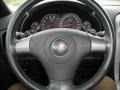 Ebony Black 2006 Chevrolet Corvette Convertible Steering Wheel