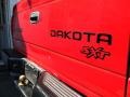 2004 Flame Red Dodge Dakota SXT Quad Cab 4x4  photo #10