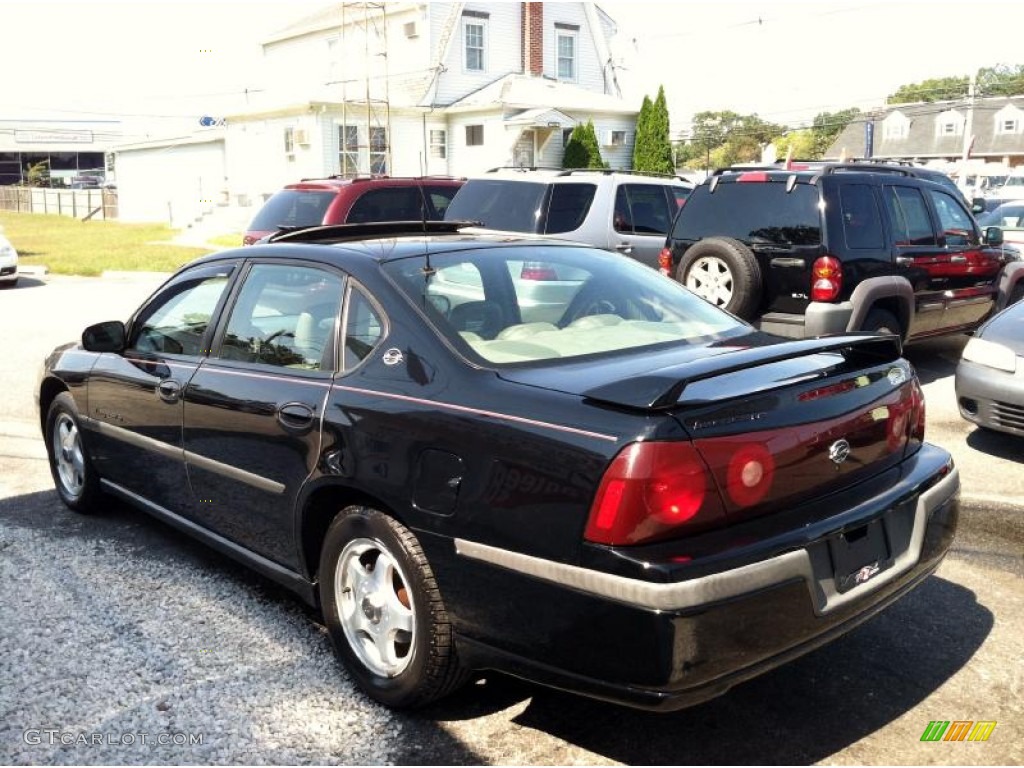 2001 Impala LS - Black / Medium Gray photo #5