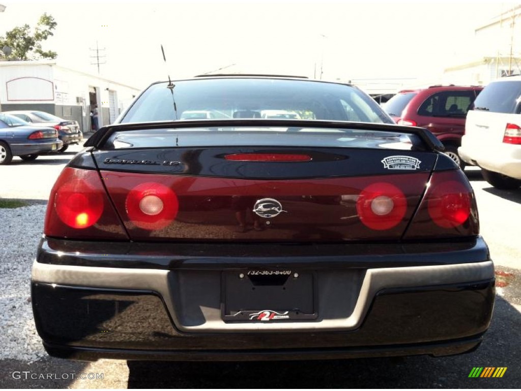 2001 Impala LS - Black / Medium Gray photo #6