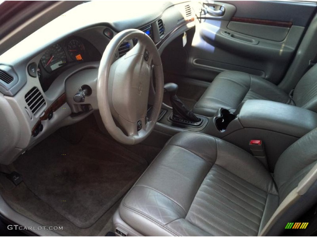 2001 Impala LS - Black / Medium Gray photo #10