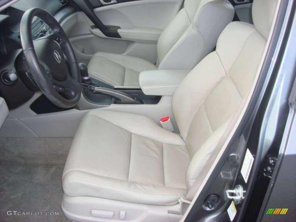 2009 TSX Sedan - Polished Metal Metallic / Taupe photo #10