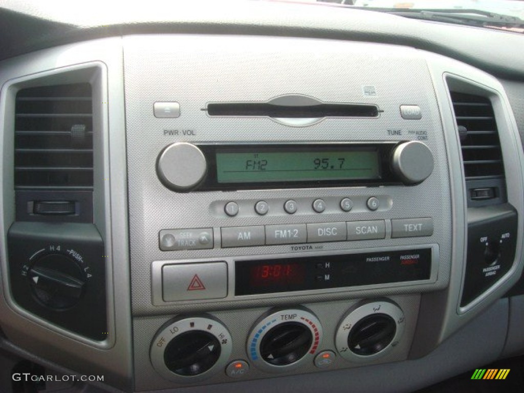 2007 Tacoma V6 TRD Access Cab 4x4 - Impulse Red Pearl / Graphite Gray photo #14