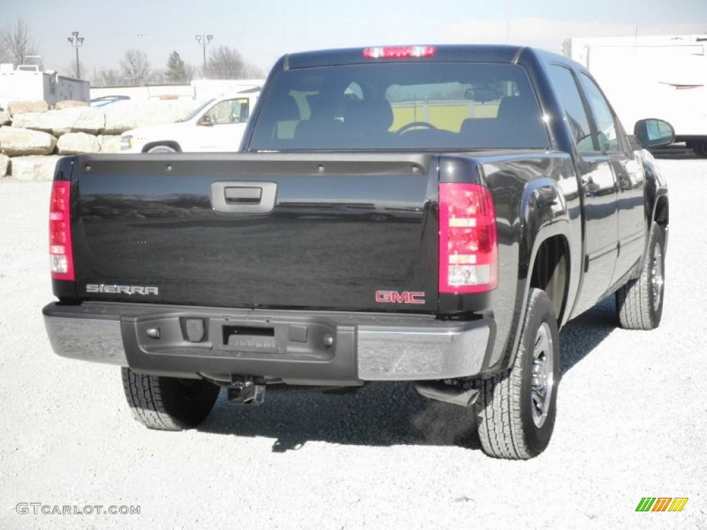 2012 Sierra 1500 SL Crew Cab - Onyx Black / Dark Titanium photo #12