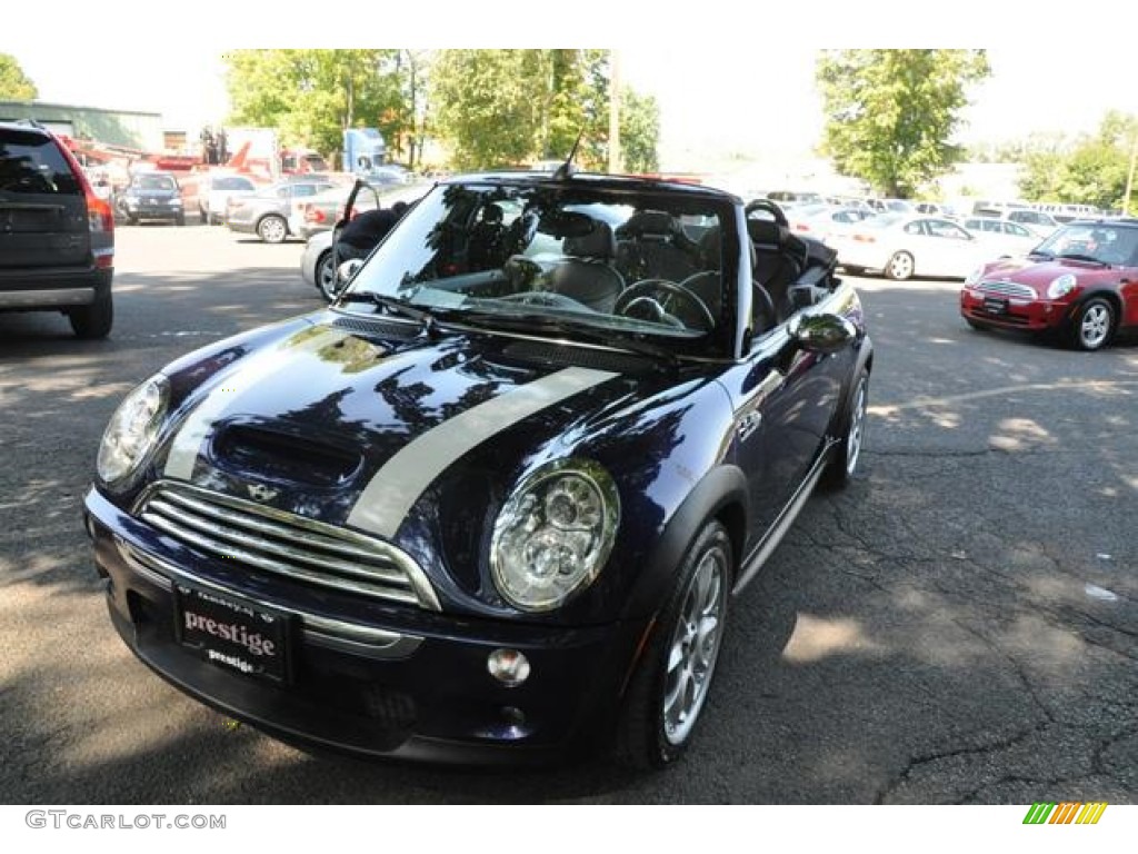 2006 Cooper S Convertible - Purple Haze Metallic / Panther Black photo #1