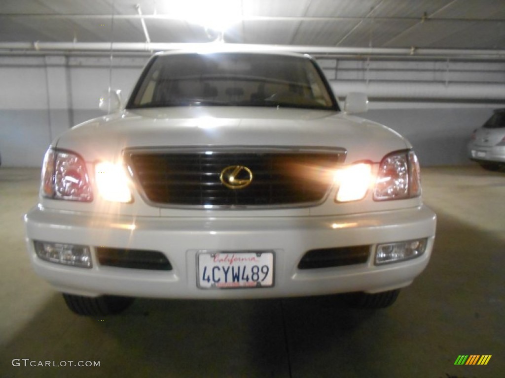 1999 LX 470 - Golden Pearl / Ivory photo #2