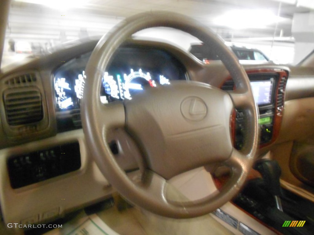 1999 LX 470 - Golden Pearl / Ivory photo #7