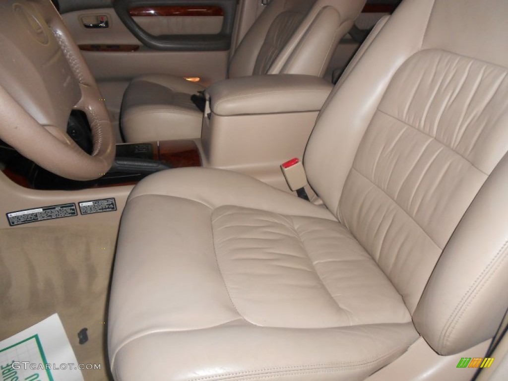 1999 LX 470 - Golden Pearl / Ivory photo #8