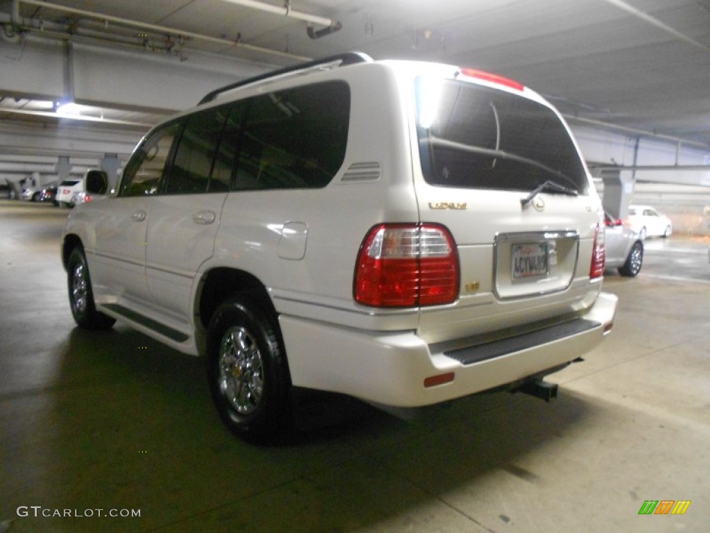 1999 LX 470 - Golden Pearl / Ivory photo #10