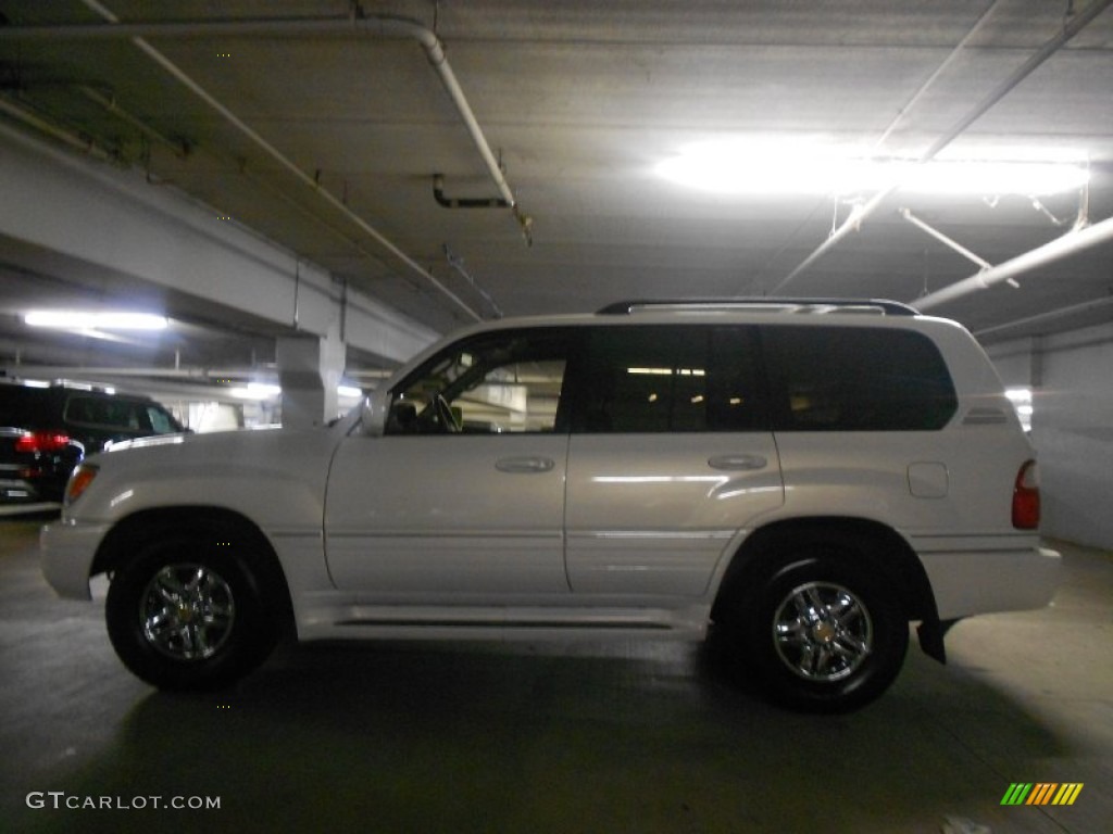 1999 LX 470 - Golden Pearl / Ivory photo #11