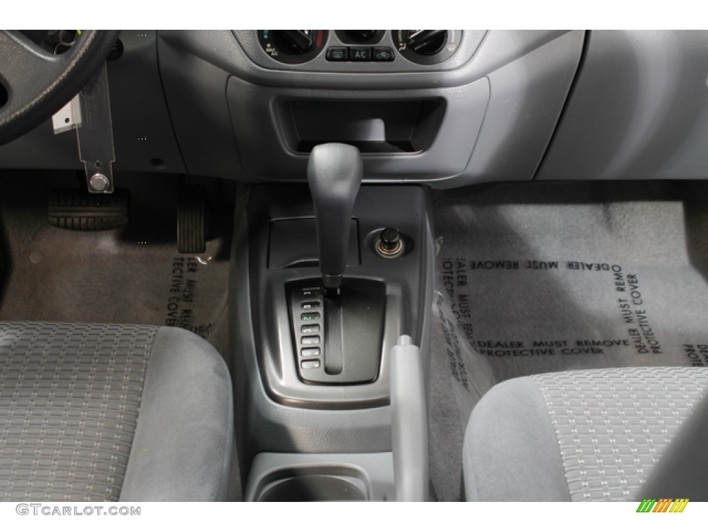 2003 Lancer ES - Thunder Gray Metallic / Gray photo #11