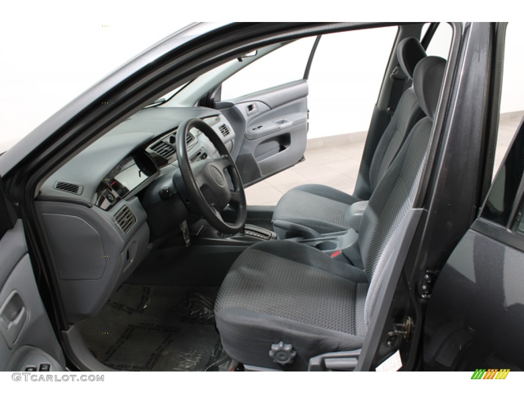 Gray Interior 2003 Mitsubishi Lancer ES Photo #70909654