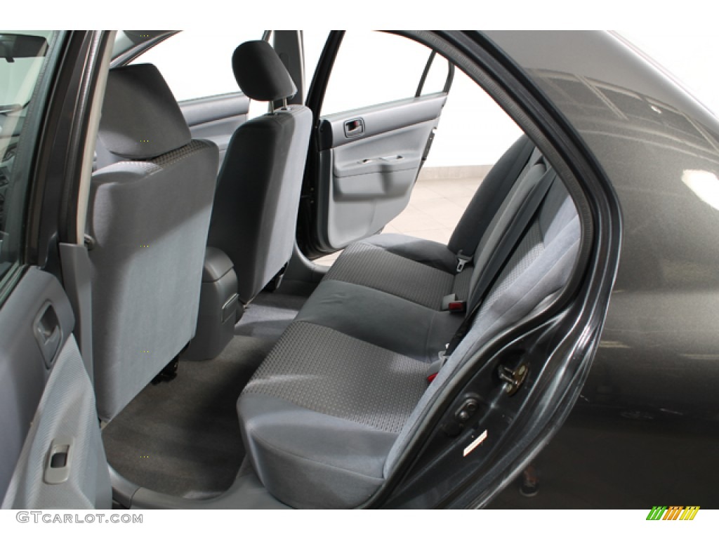 2003 Mitsubishi Lancer ES Rear Seat Photo #70909663