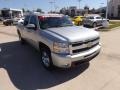 2011 Sheer Silver Metallic Chevrolet Silverado 1500 LTZ Crew Cab 4x4  photo #7