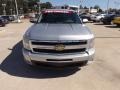 2011 Sheer Silver Metallic Chevrolet Silverado 1500 LTZ Crew Cab 4x4  photo #8