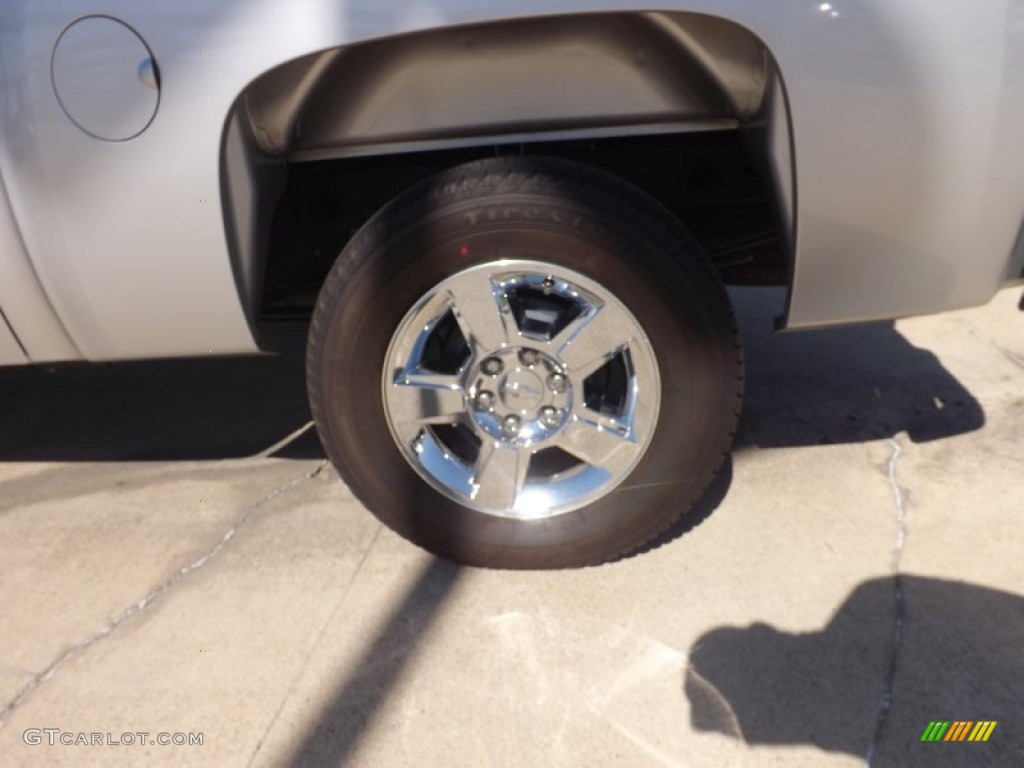 2011 Silverado 1500 LTZ Crew Cab 4x4 - Sheer Silver Metallic / Light Titanium/Dark Titanium photo #21