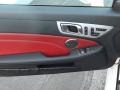 Bengal Red/Black 2013 Mercedes-Benz SLK 250 Roadster Door Panel