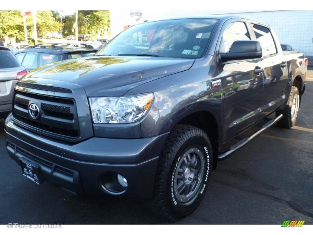 2011 Tundra TRD Rock Warrior CrewMax 4x4 - Magnetic Gray Metallic / Black photo #3