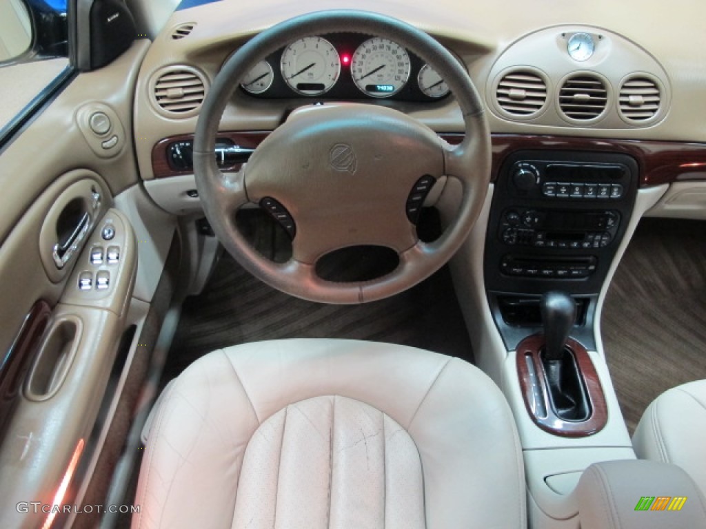 2000 Chrysler LHS Standard LHS Model Light Pearl Beige Dashboard Photo #70911790