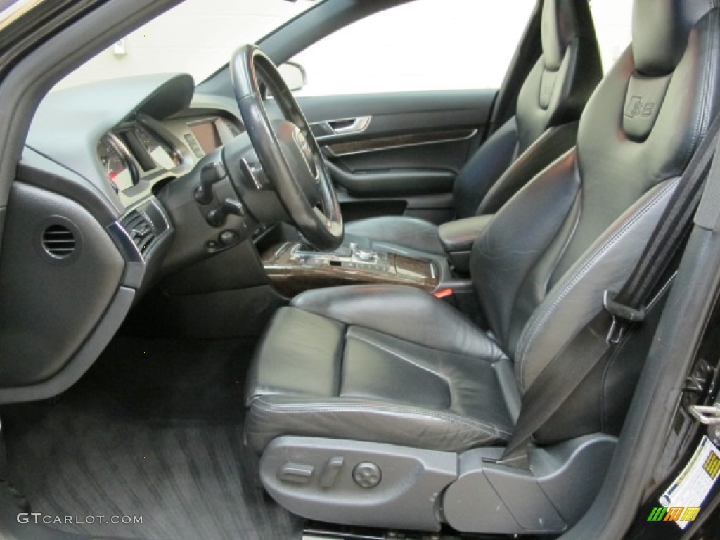 2007 Audi S6 5.2 quattro Sedan Front Seat Photo #70912075
