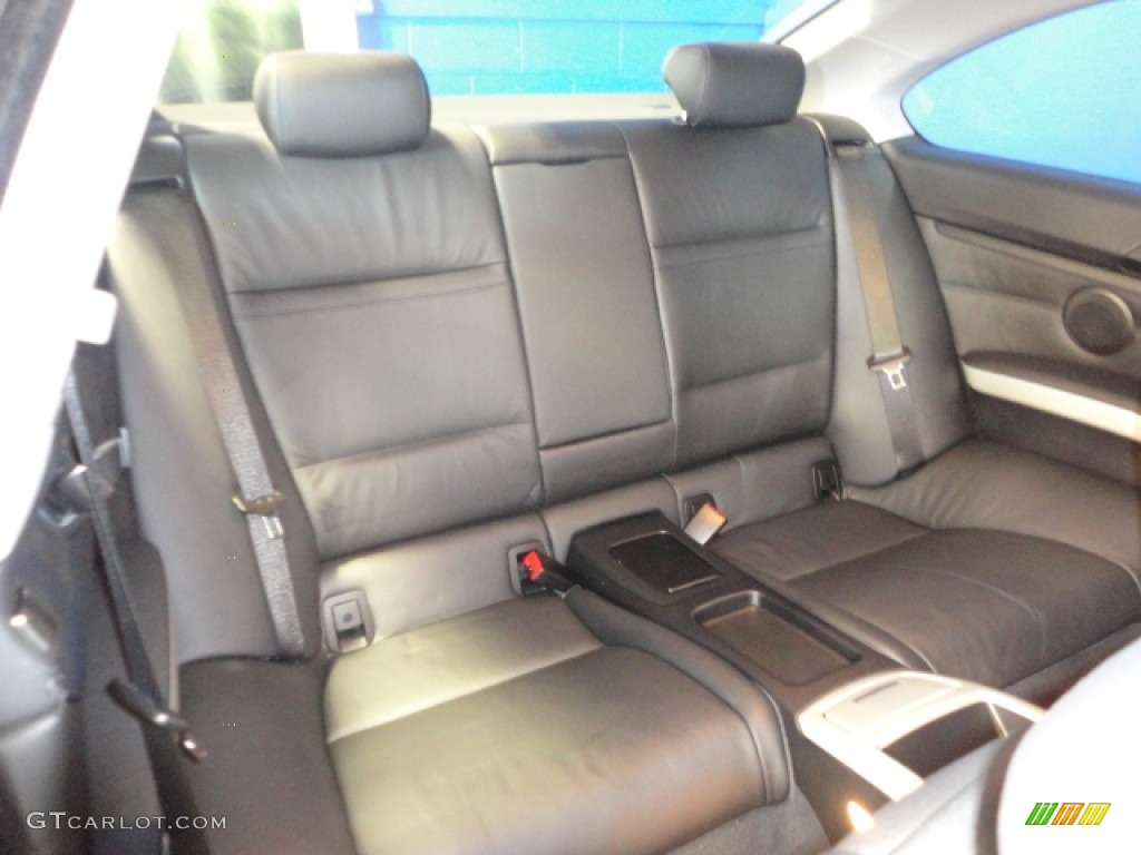 2007 3 Series 335i Coupe - Black Sapphire Metallic / Black Dakota Leather photo #22