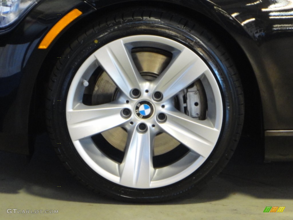 2007 3 Series 335i Coupe - Black Sapphire Metallic / Black Dakota Leather photo #30
