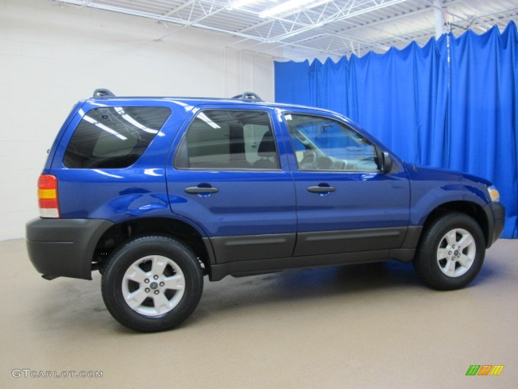 2006 Escape XLT V6 - Sonic Blue Metallic / Medium/Dark Flint photo #10