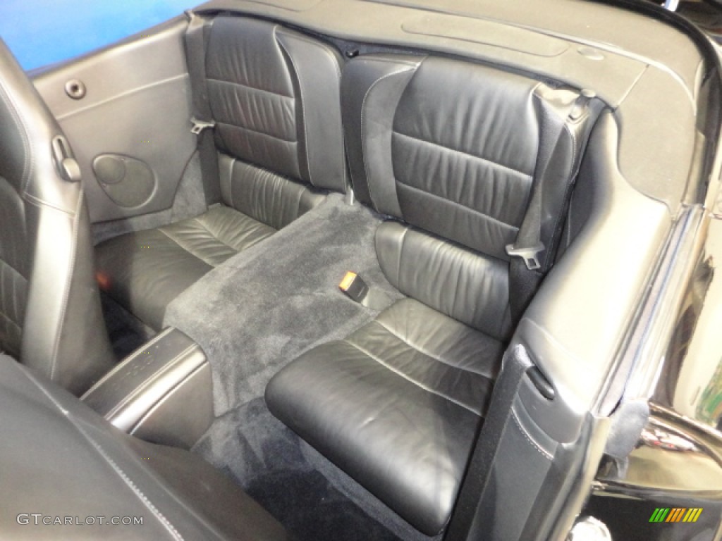 Black Interior 2004 Porsche 911 Turbo Cabriolet Photo #70914820