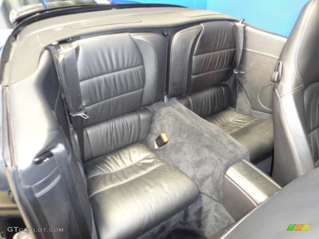 Black Interior 2004 Porsche 911 Turbo Cabriolet Photo #70914838