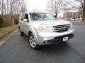 2012 Alabaster Silver Metallic Honda Pilot EX-L 4WD  photo #1