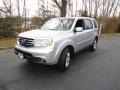 2012 Alabaster Silver Metallic Honda Pilot EX-L 4WD  photo #3