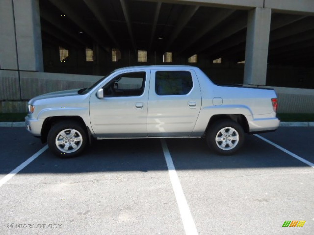 Alabaster Silver Metallic 2012 Honda Ridgeline RT Exterior Photo #70915539