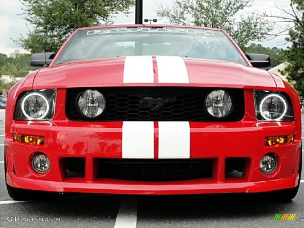 Torch Red 2005 Ford Mustang Roush Stage 1 Convertible Exterior Photo #70916476