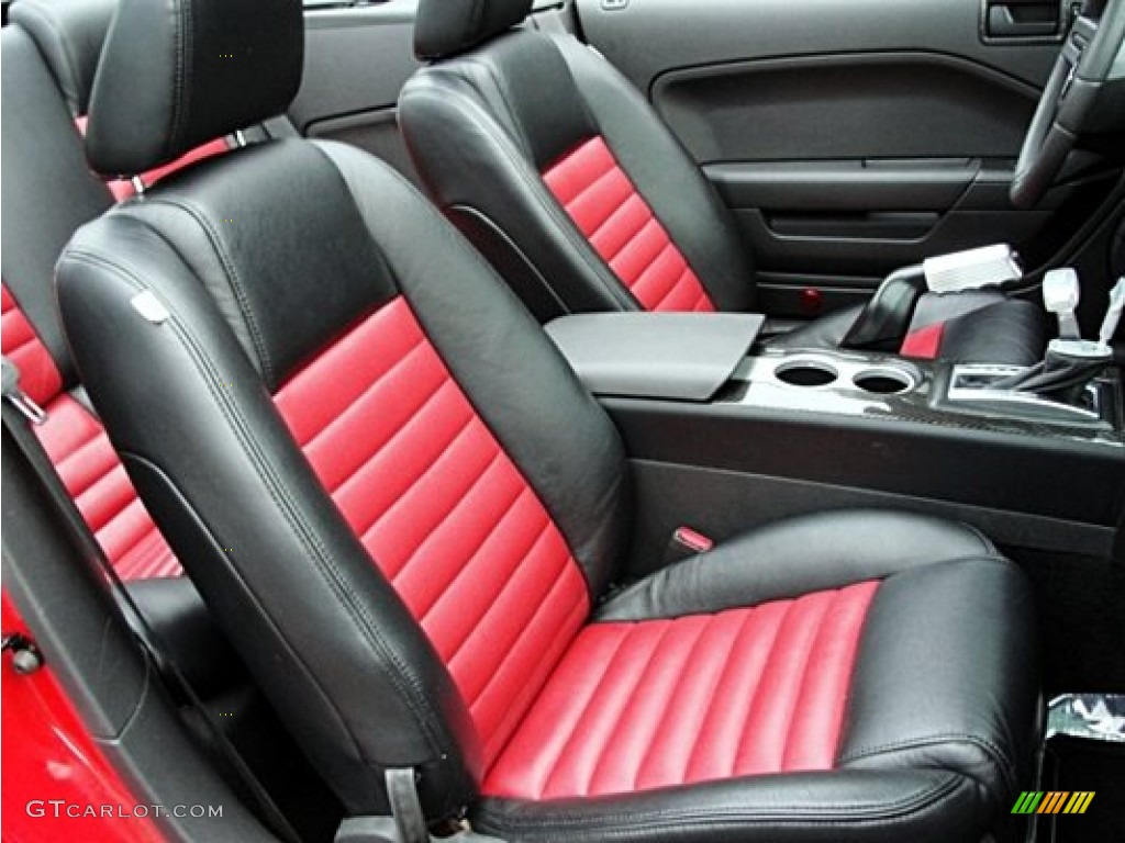 2005 Ford Mustang Roush Stage 1 Convertible Front Seat Photo #70916548