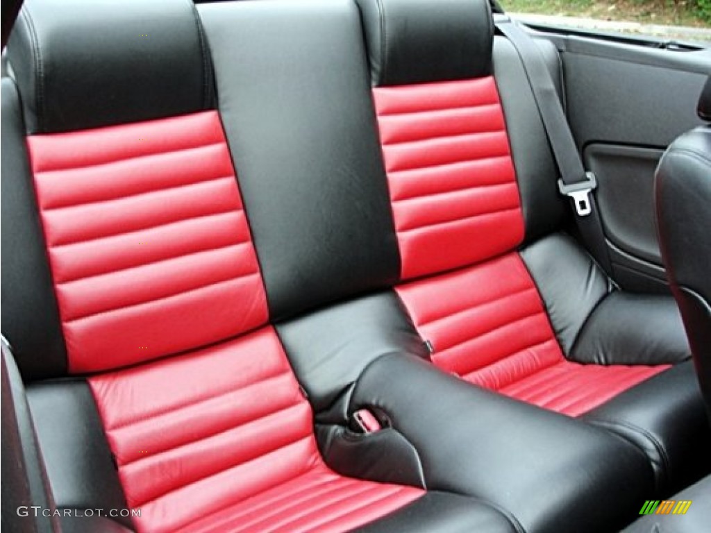 2005 Ford Mustang Roush Stage 1 Convertible Rear Seat Photo #70916554