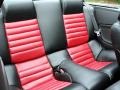 Dark Charcoal/Red 2005 Ford Mustang Roush Stage 1 Convertible Interior Color