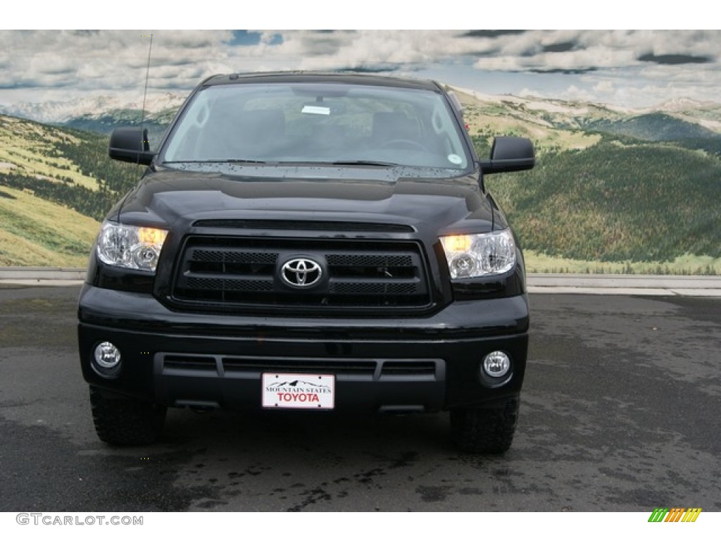 2012 Tundra TRD Rock Warrior CrewMax 4x4 - Black / Black photo #4