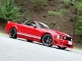 2005 Torch Red Ford Mustang Roush Stage 1 Convertible  photo #24