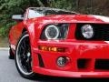 2005 Torch Red Ford Mustang Roush Stage 1 Convertible  photo #26