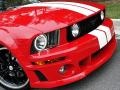 2005 Torch Red Ford Mustang Roush Stage 1 Convertible  photo #40