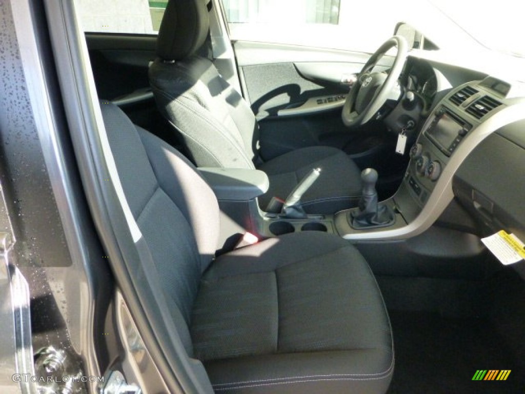 2013 Corolla S - Magnetic Gray Metallic / Dark Charcoal photo #9
