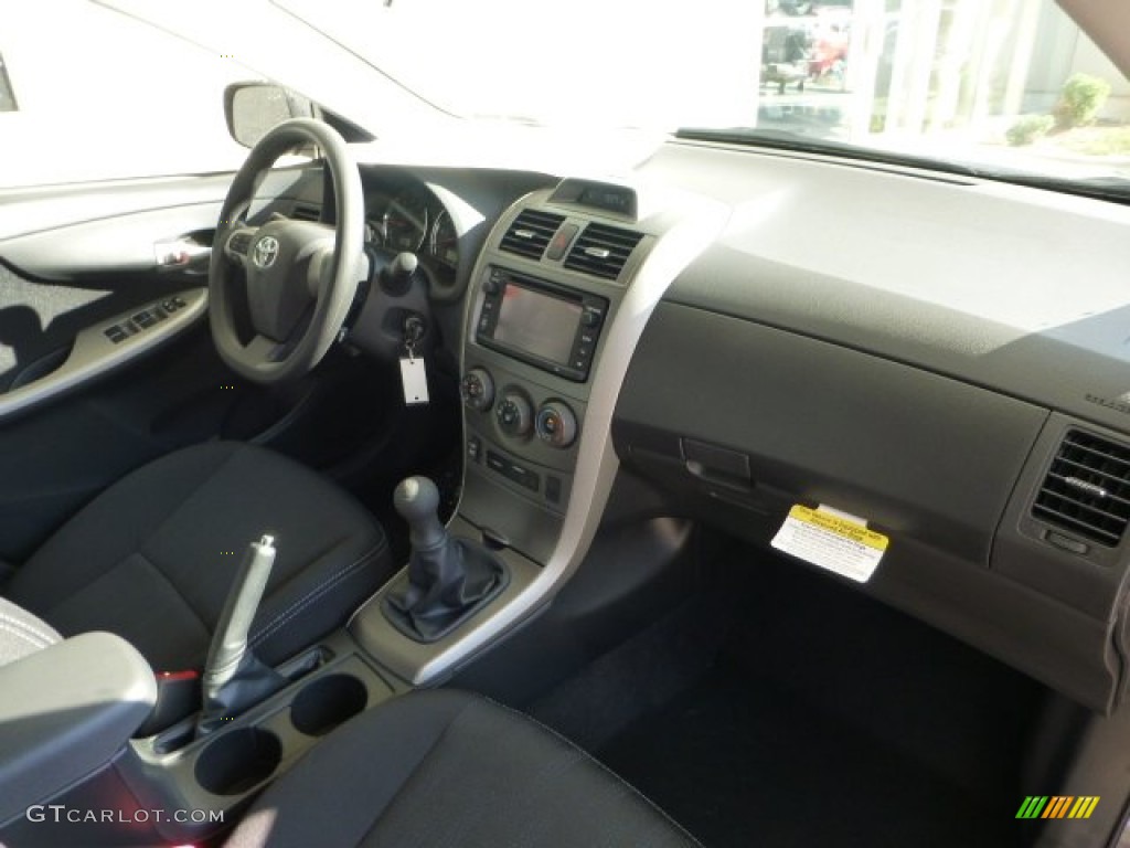2013 Corolla S - Magnetic Gray Metallic / Dark Charcoal photo #10
