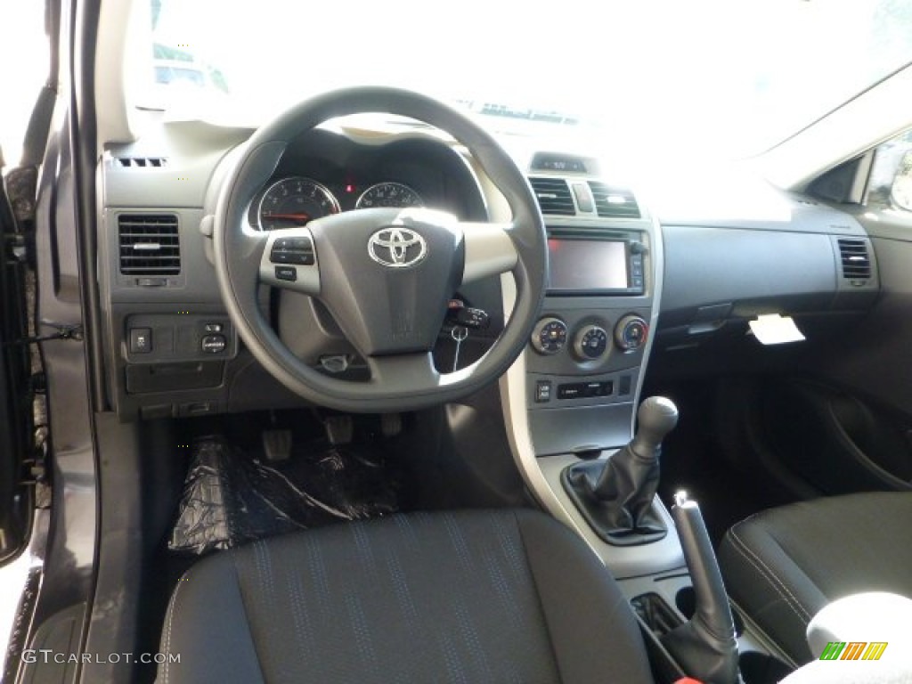 2013 Corolla S - Magnetic Gray Metallic / Dark Charcoal photo #14