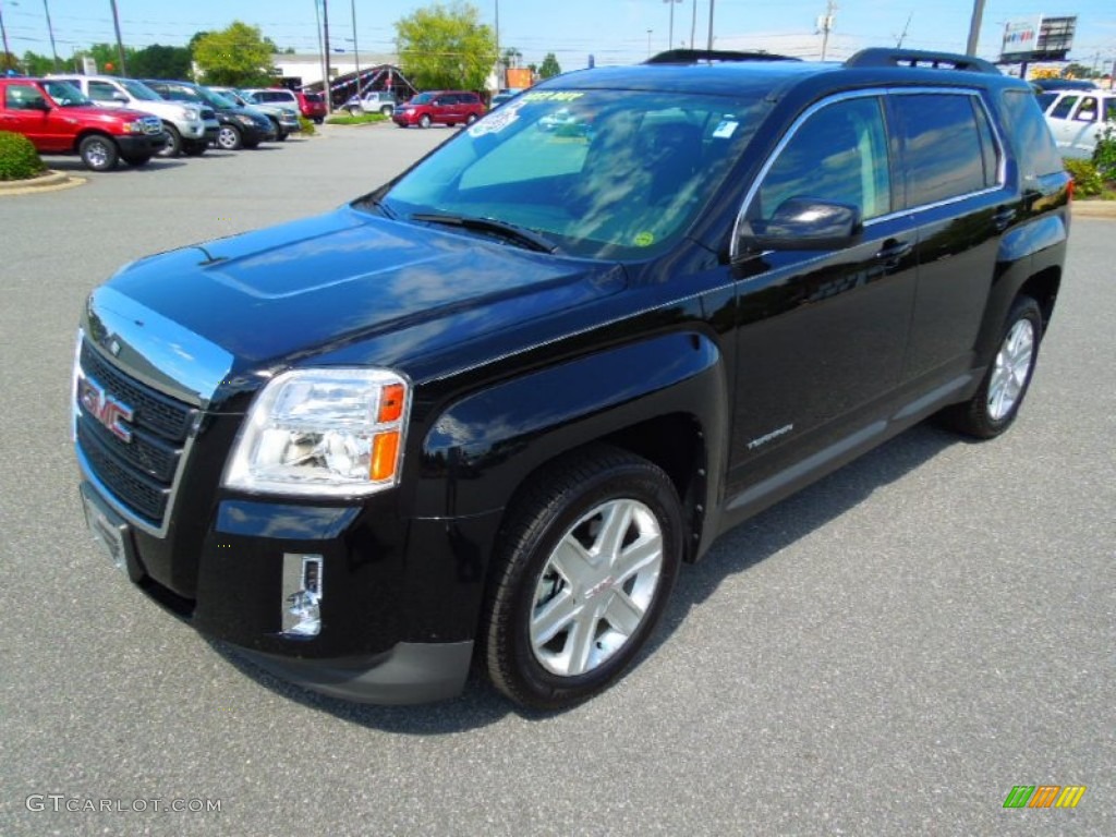 2011 Terrain SLE - Carbon Black Metallic / Light Titanium photo #1