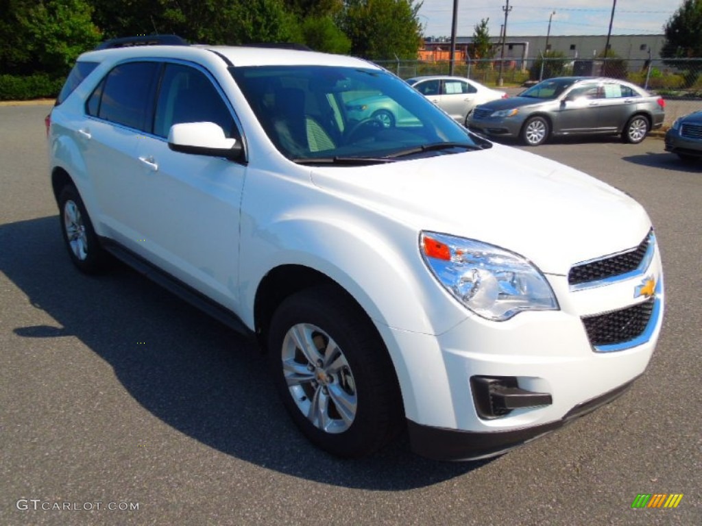 2011 Equinox LT - Summit White / Light Titanium/Jet Black photo #2