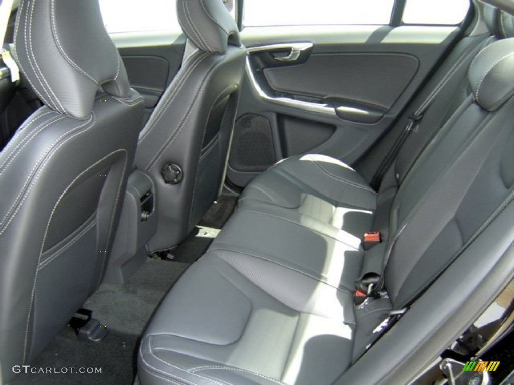 R Design Black Interior 2013 Volvo S60 R-Design AWD Photo #70919869