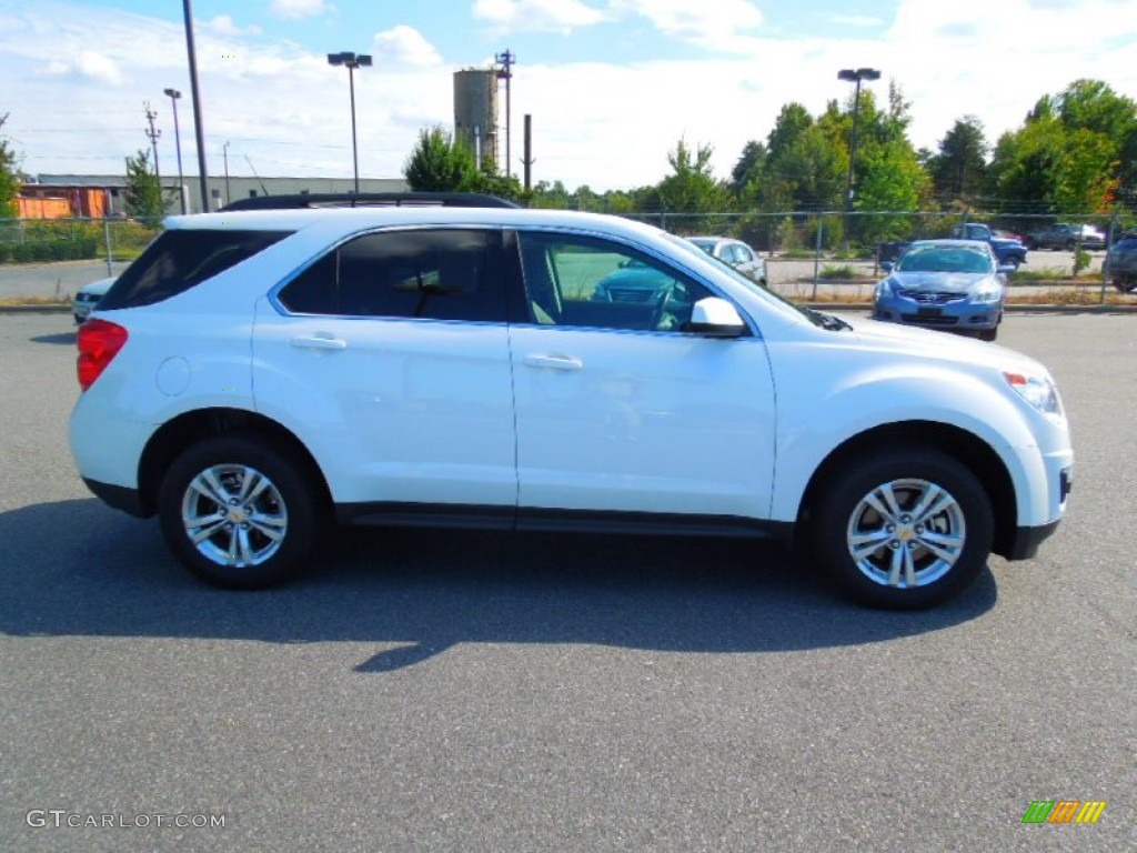 2011 Equinox LT - Summit White / Light Titanium/Jet Black photo #3